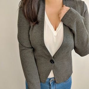 Armani Stretch Grey Blazer
